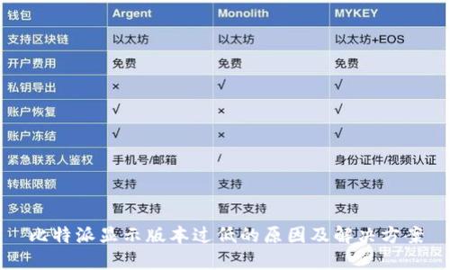 比特派显示版本过低的原因及解决方案