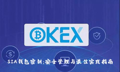 SIA钱包密钥:安全管理与最佳实践指南