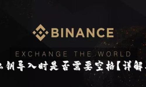 比太钱包私钥导入时是否需要空格?详解及注意事项