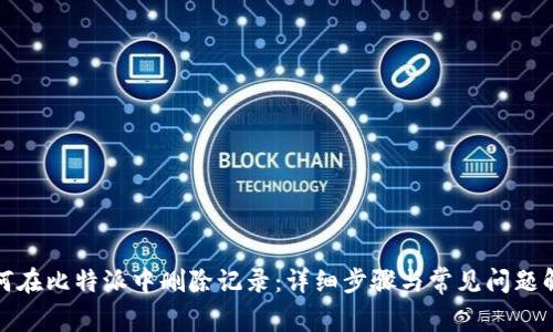 如何在比特派中删除记录：详细步骤与常见问题解答