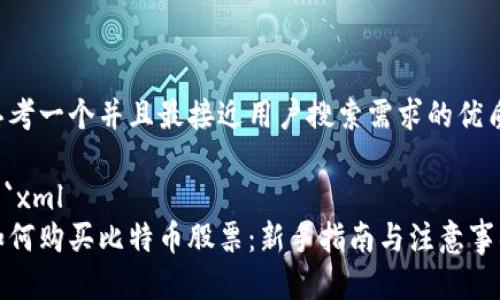 思考一个并且最接近用户搜索需求的优质

```xml
如何购买比特币股票：新手指南与注意事项
